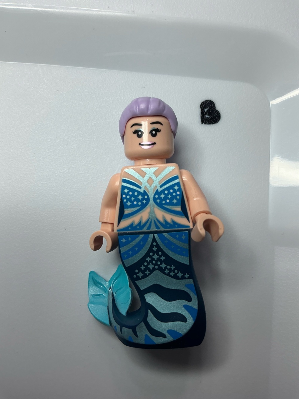 Lego New Karina Little Mermaid Tail Fins Bikini Sparkles Minifigure